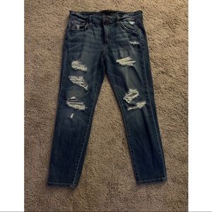 Joe’s Jeans Distressed Slim Crop